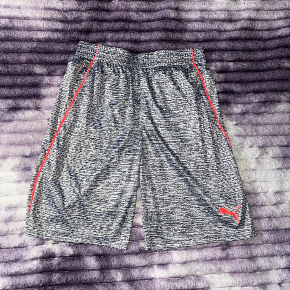 Puma Gray Textured Shorts